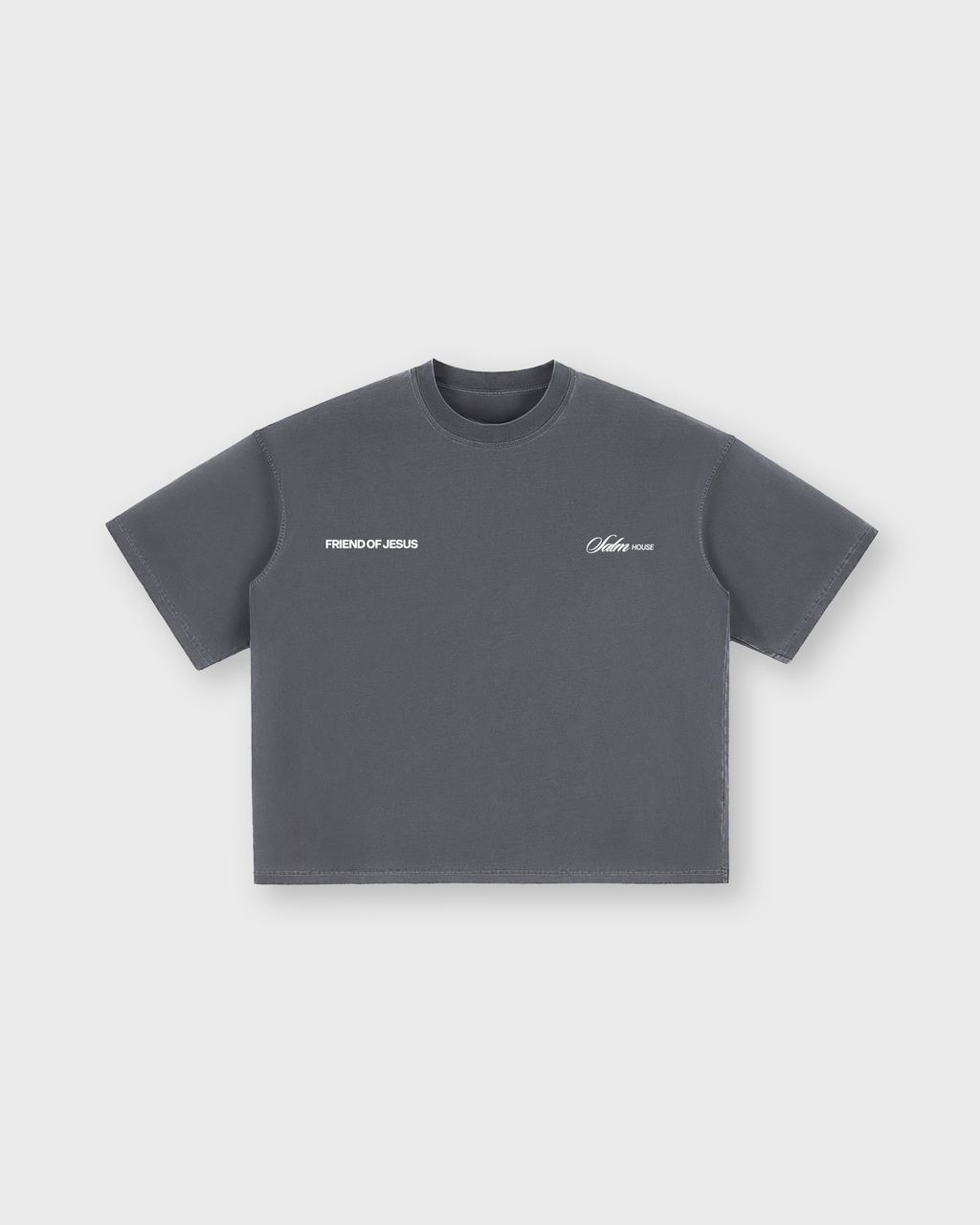 Friend of Jesus Vintage Washed Boxy Tee | Salm House®