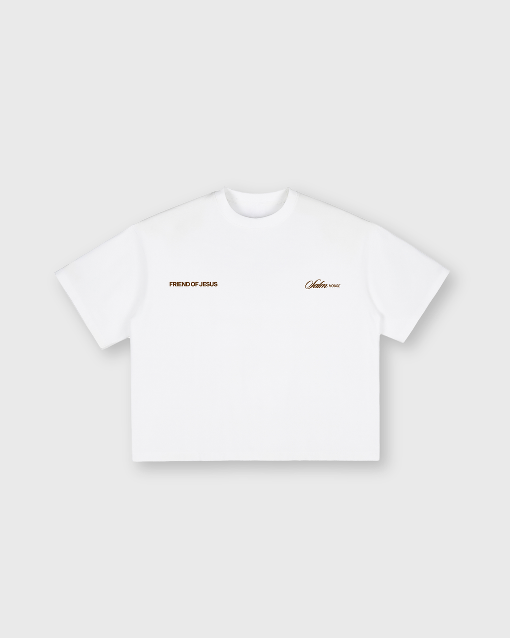 Friend of Jesus Vintage Washed Boxy Tee | Salm House®