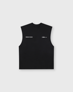 Friend of Jesus Raw Black Edge Tank Top Loose Fit | Salm House®