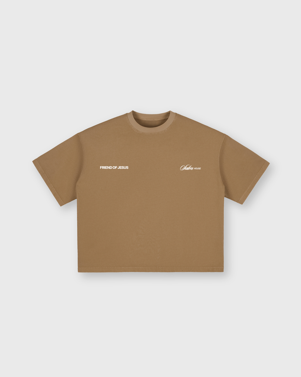 Friend of Jesus Vintage Washed Boxy Tee | Salm House®