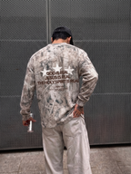 God is Real Tree Camo Waffle Longsleeve | Salm House®