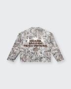 God is Real Tree Camo Waffle Longsleeve | Salm House®