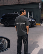 Friend of Jesus Premium Black Vintage Oversized Tee | Salm House®
