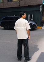 Friend of Jesus Premium Beige Vintage Oversized Tee | Salm House®