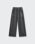 Spirit Soul Body Vintage Wash Wide Leg Mesh Sweatpants | Salm House®
