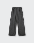 Spirit Soul Body Vintage Wash Wide Leg Mesh Sweatpants | Salm House®