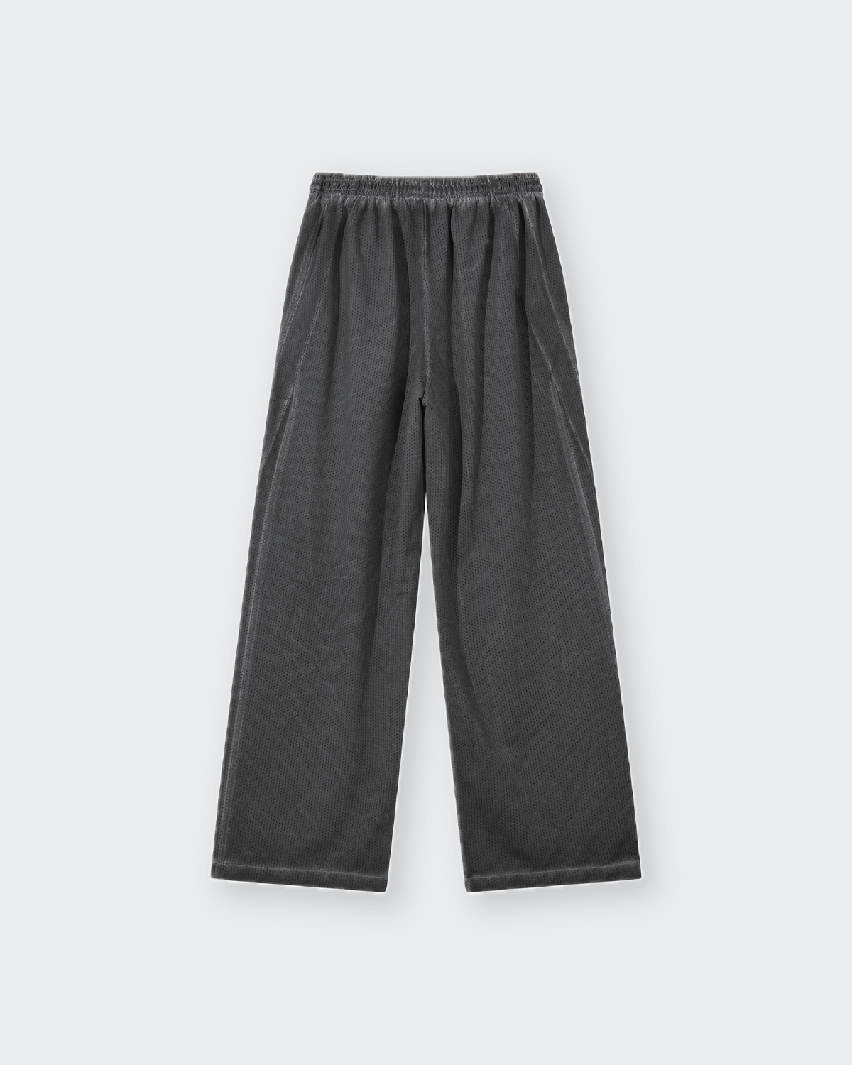 Spirit Soul Body Vintage Wash Wide Leg Mesh Sweatpants | Salm House®