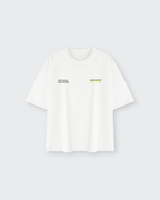 Spirit Soul Body White Mineral Wash Boxy Cotton T-Shirt | Salm House®