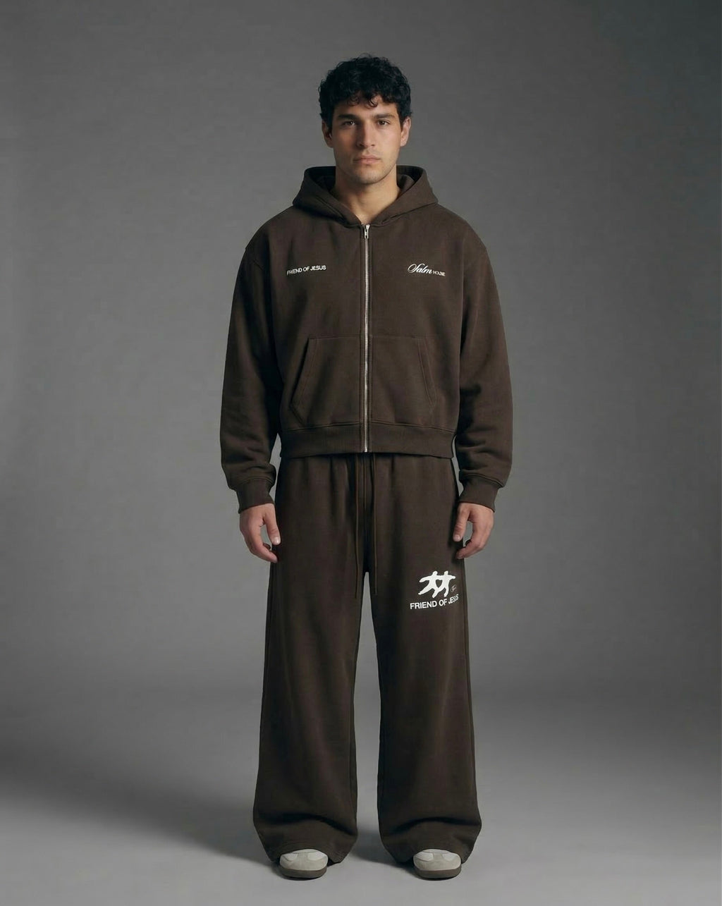 Friend of Jesus Straight-Leg Sweatpants | Salm House®
