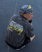 Spirit Soul Body Vintage Wash Full Zip Mesh Jacket | Salm House®
