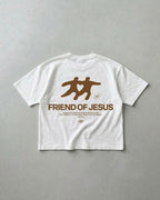 Friend of Jesus Vintage Washed Boxy Tee | Salm House®