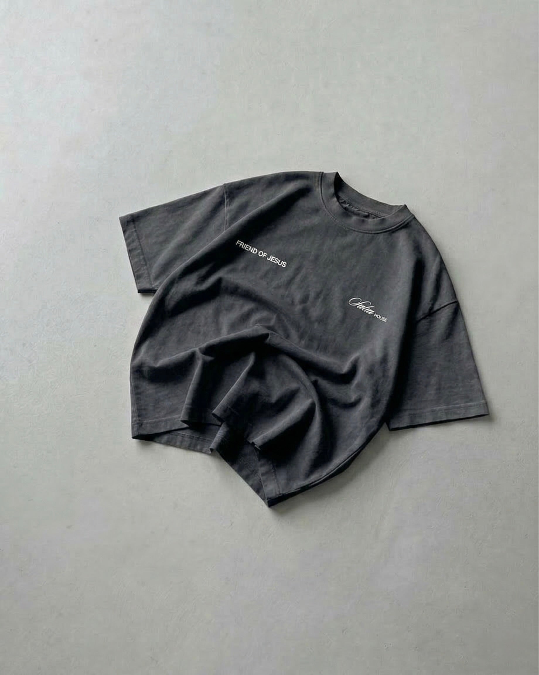 Friend of Jesus Vintage Washed Boxy Tee | Salm House®