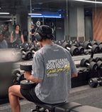 Spirit Soul Body Gray Mineral Wash Boxy Cotton T-Shirt | Salm House®