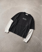 Friend of Jesus Layered Contrast Sleeve Tee | Salm House®