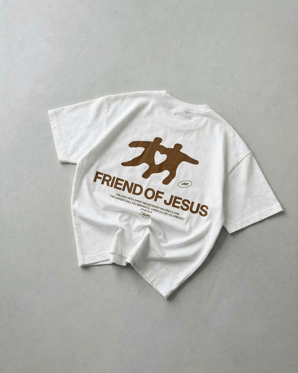 Friend of Jesus Vintage Washed Boxy Tee | Salm House®