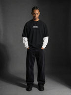 Friend of Jesus Layered Contrast Sleeve Tee | Salm House®
